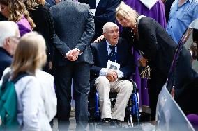 Helene Carrere d’Encausse Funeral - Paris