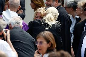 Helene Carrere d’Encausse Funeral - Paris