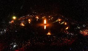 CHINA-GUIZHOU-WEINING-TORCH FESTIVAL (CN)