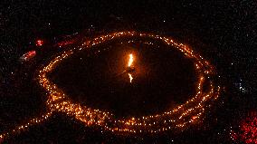 CHINA-GUIZHOU-WEINING-TORCH FESTIVAL (CN)