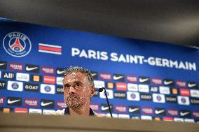 PSG Press Conference - Poissy