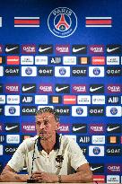 PSG Press Conference - Poissy