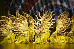 CHINA-GANSU-DUNHUANG-CULTURAL PERFORMANCES-"THOUSAND-ARMED THOUSAND-EYED" (CN)