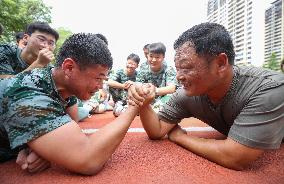 Students Military Training in Huai'an