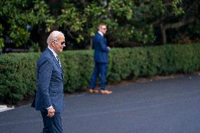 President Biden ideparts the White House to spend the weekend in Rehoboth Beach, Delaware.