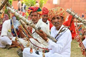 Folk Artists In Jaipur