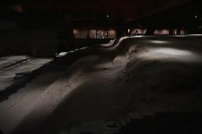 CHINA-HENAN-LUOYANG-YINGTIANMEN SITE MUSEUM-NIGHT VIEW (CN)