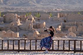 CHINA-XINJIANG-TURPAN-JIAOHE ANCIENT CITY (CN)