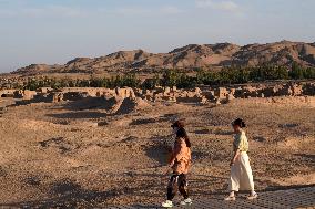 CHINA-XINJIANG-TURPAN-JIAOHE ANCIENT CITY (CN)