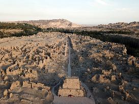 CHINA-XINJIANG-TURPAN-JIAOHE ANCIENT CITY (CN)