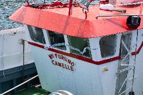 Camariaas fishing boat carrying 1,300 kilos of cocaine - Coruna