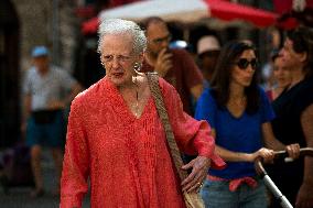 Queen Margrethe Visits Cahors Market