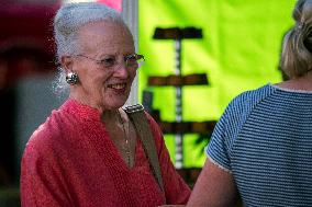 Queen Margrethe Visits Cahors Market