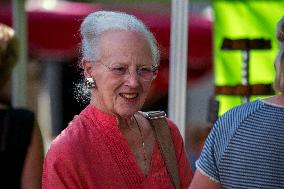 Queen Margrethe Visits Cahors Market