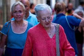 Queen Margrethe Visits Cahors Market