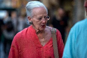 Queen Margrethe Visits Cahors Market