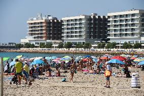 SPAIN-ALICANTE-HEATWAVE