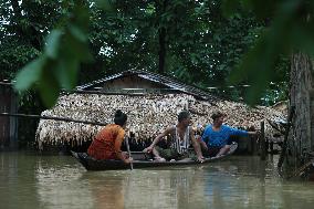 MYANMAR-BAGO-FLOOD