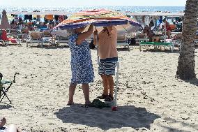 SPAIN-ALICANTE-HEATWAVE