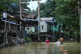 MYANMAR-BAGO-FLOOD