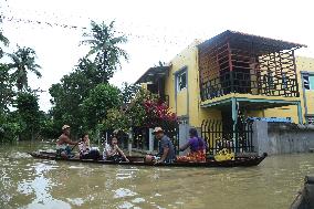 MYANMAR-BAGO-FLOOD