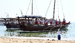 KUWAIT-HAWALLI GOVERNORATE-PEARL DIVING FESTIVAL