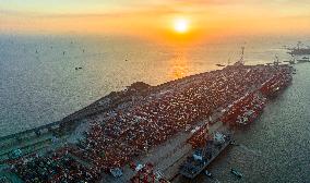 2023 H1 Shanghai Port Container Throughput Growth