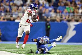 New York Giants vs Detroit Lions