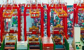 2023 H1 Shanghai Port Container Throughput Growth