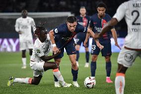 League 1 Football - PSG vs FC Lorient - Paris