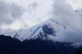 Meri Snow Mountain in Yunnan, China