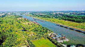 CHINA-SHANDONG-TAIERZHUANG-GRAND CANAL-SCENERY (CN)