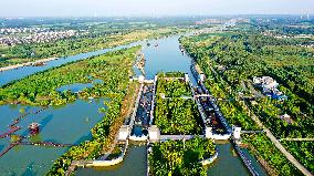 CHINA-SHANDONG-TAIERZHUANG-GRAND CANAL-SCENERY (CN)