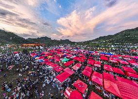 Torch Festival in Bijie, China