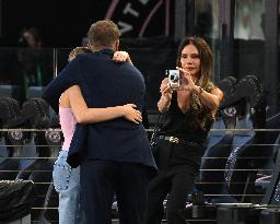 Celebrities during Inter Miami CF Vs Charlotte During The League’s Cup - Fort Lauderdale