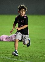 Celebrities during Inter Miami CF Vs Charlotte During The League’s Cup - Fort Lauderdale