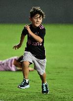 Celebrities during Inter Miami CF Vs Charlotte During The League’s Cup - Fort Lauderdale