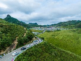 Travel Peak in Bijie, China