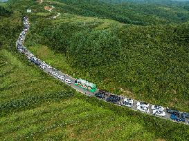 Travel Peak in Bijie, China
