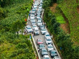 Travel Peak in Bijie, China