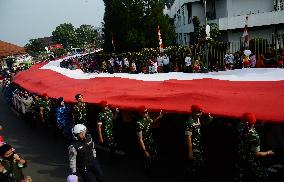 Parade Welcoming Indonesia 78th Independence Day