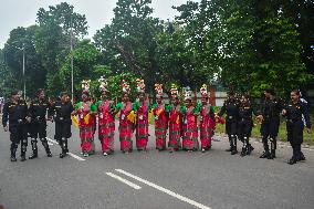 Full-dress Rehearsal For India's Independence Day Celebrations, In Kolkata, India