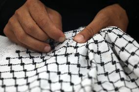 Palestinian Women Recycle Waste Fabric In Gaza