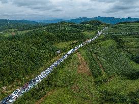 Travel Peak in Bijie, China