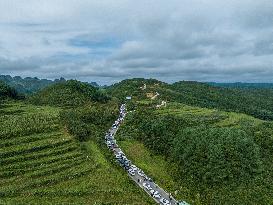 Travel Peak in Bijie, China