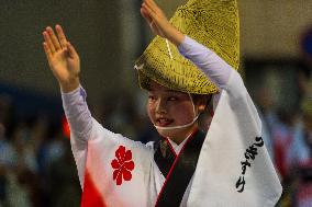 Second Day Of Awa Odori Festival As Typhoon Lam Nears Japan