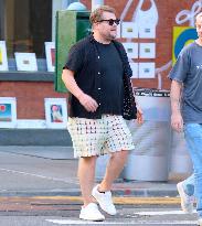 James Corden Out And About - NYC