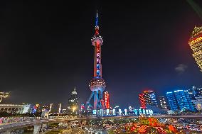 Shanghai Pudong Tourism Peak