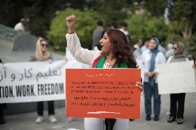 Protest Against The Taliban In Toronto