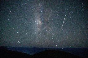 CHINA-SICHUAN-PERSEID METEOR SHOWER (CN)